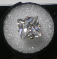 スタッドピアス 【SILVER】 【ジルコニア】 【SQUARE】 【7mm】