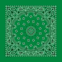 定番ペイズリー柄　バンダナ　全5色(A)