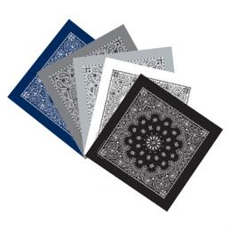 定番ペイズリー柄　バンダナ　全5色(B)