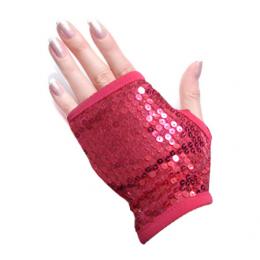 スパンコール グローブ 【ピンク】