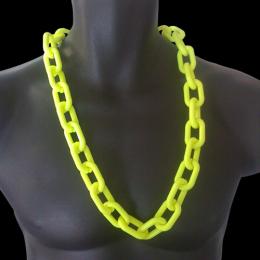 ネオンカラー プラチェーン (黄色)