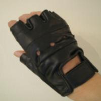 フィンガーレス　レザーグローブ　【Size L】