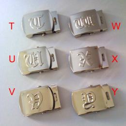 アルファベットバックル　T～Y