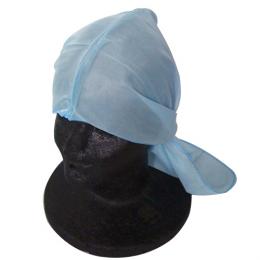 カラー ドゥーラグ (SKY BLUE)  Tie Down Cap