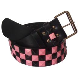 3連スタッズ ベルト　極太 (全2色)