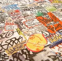 SOMA NYC Graffiti ポスター