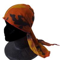 Du-Rag Cool! 迷彩 (オレンジ)