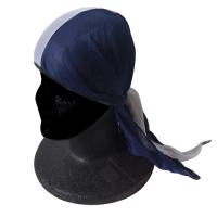 Du-Rag ツートーンカラー(NAVY x WHITE)