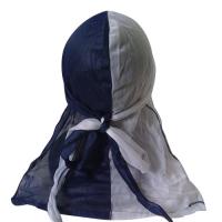 Du-Rag ツートーンカラー(NAVY x WHITE)