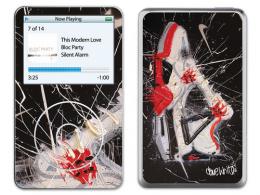 【GelaSkins】 Jordan IV - iPod保護シール 30,60,80GB用
