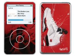 【GelaSkins】 Jordan V - iPod保護シール 30,60,80GB用