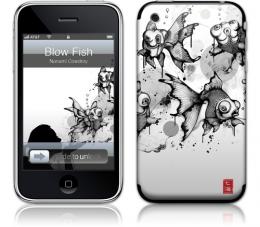 【GelaSkins】 Blow Fish - iPhone保護シール
