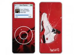【GelaSkins】 Jordan V - iPod Nano保護シール 1,2,4GB用