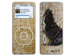 【GelaSkins】 Jordan VI - iPod Nano保護シール 1,2,4GB用