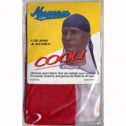 Du-Rag Cool! ツートーンカラー(RED x WHITE)